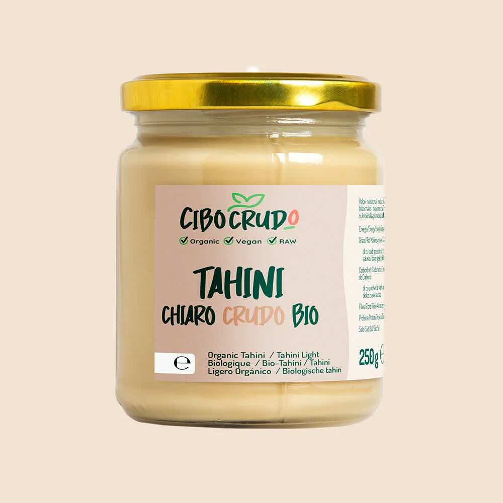 Tahini Chiaro (Burro di Sesamo Chiaro) Crudo Bio - 250g